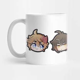 Genshin Impact Cute Chibi | Childe, Xhao, Zhongli, Hu Tao Mug